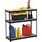 Lorell Narrow Steel Shelving 30" Height x 30" Width x 12" Depth 66962 - alternate 3